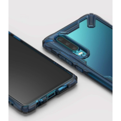 Etui Ringke Fusion-X Huawei P30 Pro Space Blue