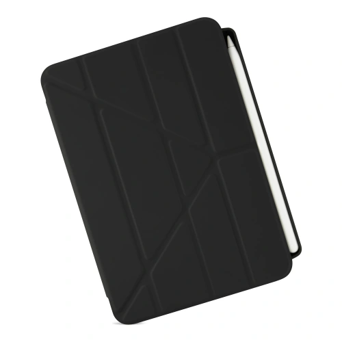 Etui Pipetto Origami No3 Pencil Case Apple iPad mini 2021 (6. generacji) / iPad mini 8.3" 2024 (7. generacji) (czarny)
