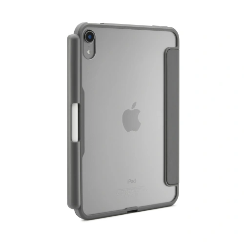 Etui Pipetto Origami No3 Pencil Case Apple iPad mini 2021 (6. generacji) / iPad mini 8.3" 2024 (7. generacji) (ciemnoszary)