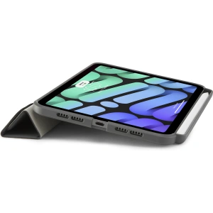 Hurtownia GSM - Etui Pipetto Origami No3 Ceruza tartó Apple iPad mini 2021 (6. generáció) / iPad mini 8.3" 2024 7gen (sötétszürke) - PIP050GRY - {ean13} - Hurt