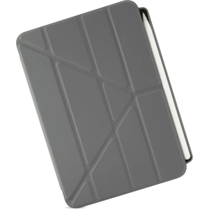 Hurtownia GSM - Etui Pipetto Origami No3 Ceruza tartó Apple iPad mini 2021 (6. generáció) / iPad mini 8.3" 2024 7gen (sötétszürke) - PIP050GRY - {ean13} - Hurt