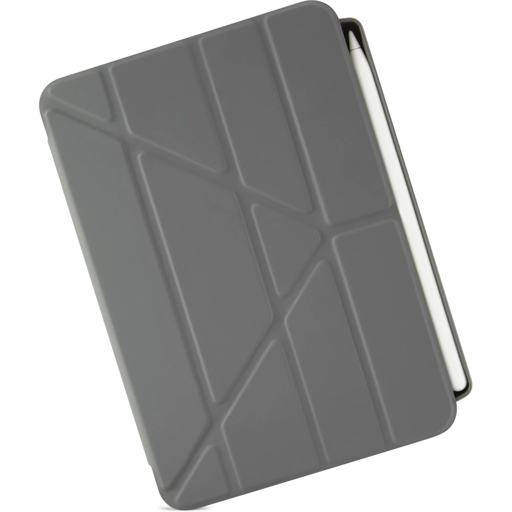 Hurtownia GSM - Etui Pipetto Origami No3 Ceruza tartó Apple iPad mini 2021 (6. generáció) / iPad mini 8.3" 2024 7gen (sötétszürke) - PIP050GRY - {ean13} - Hurt