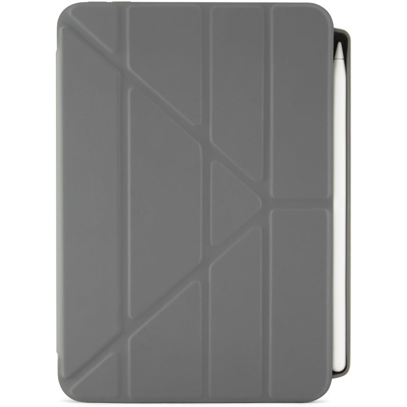 Pipetto Distributor - 810270028204 - PIP050GRY - Pipetto Origami No3 Pencil Case Apple iPad mini 2021 6 Gen (dark gray) - B2B homescreen