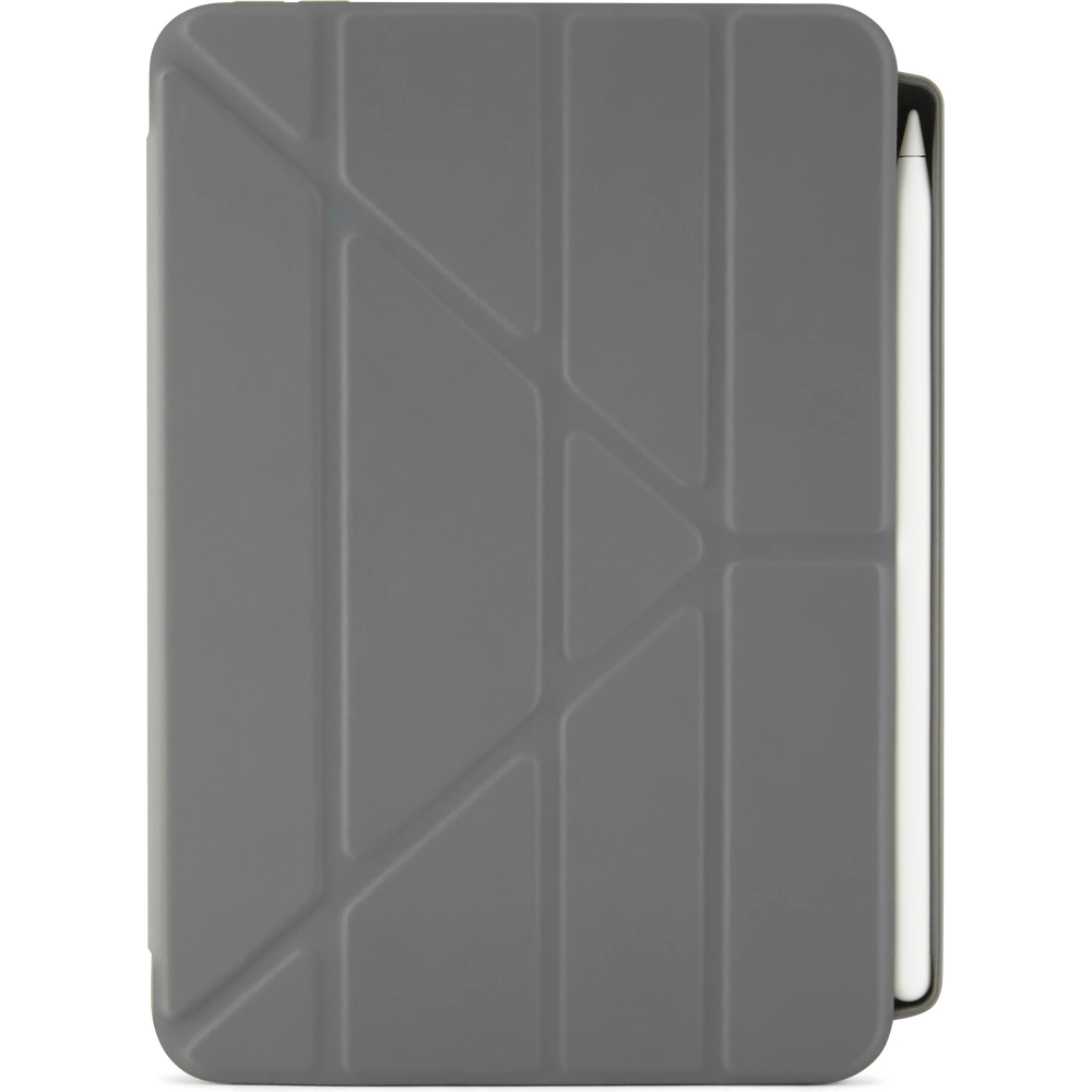 Hurtownia GSM - Etui Pipetto Origami No3 Ceruza tartó Apple iPad mini 2021 (6. generáció) / iPad mini 8.3" 2024 7gen (sötétszürke) - PIP050GRY - {ean13} - Hurt