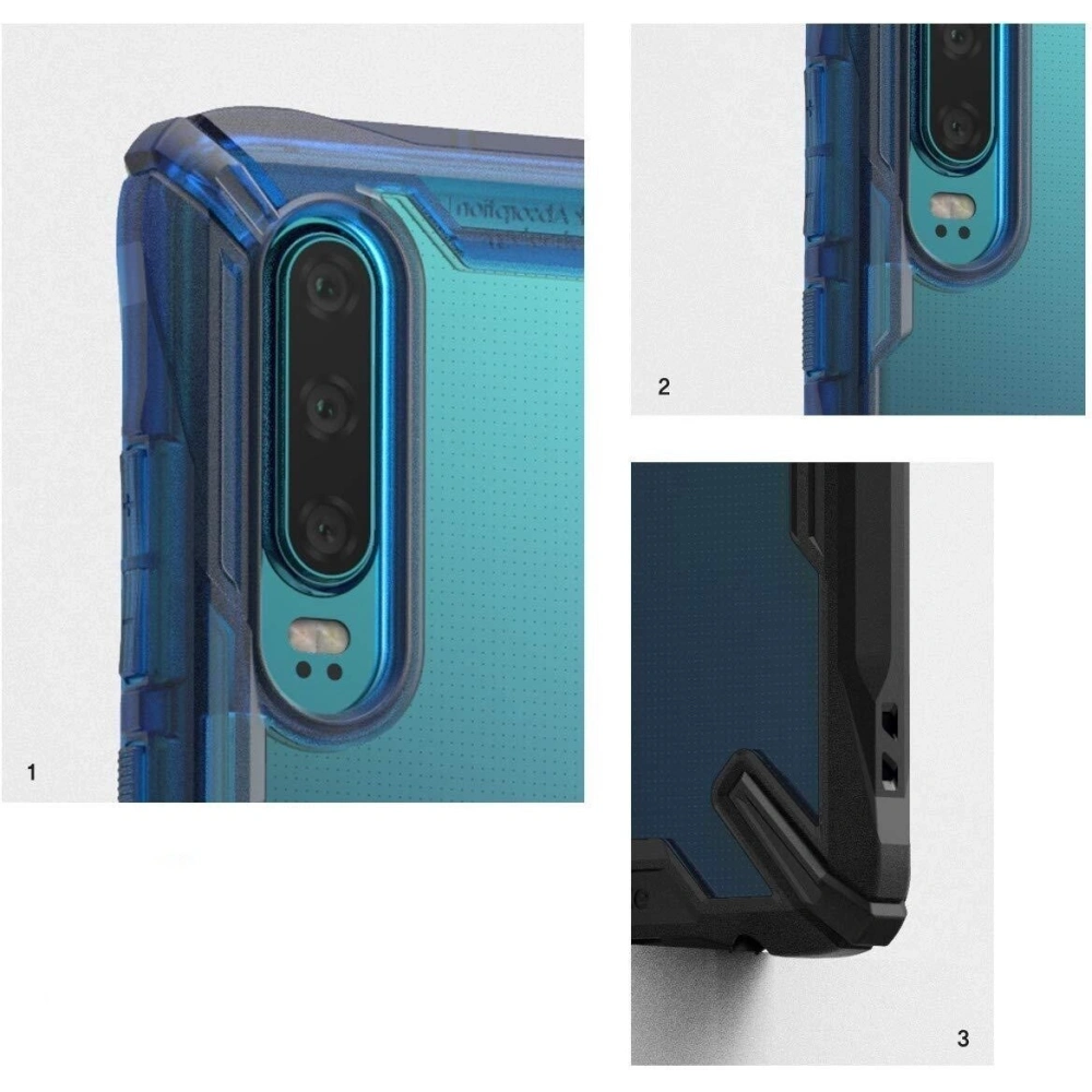 Hurtownia GSM - Etui Ringke Fusion-X Huawei P30 černé - RGK871BLK - {ean13} - Hurt