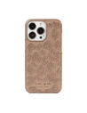 Wholesale Kate Spade New York Wrap Apple iPhone 13 Pro (Leopard Flocked Light Fawn) - KAT018LEOFLOLIGFAW - {ean13} - Hurt