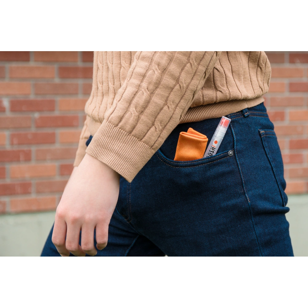 Hurtownia GSM - Sprej na čištění obrazovek Whoosh Pocket 8ml + utěrka z mikrovlákna - WSH001 - {ean13} - Hurt