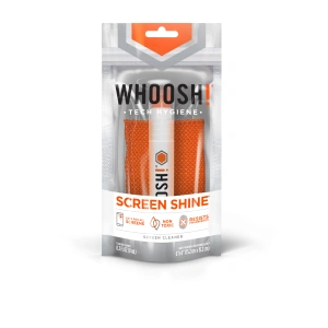 Hurtownia GSM - Spray do czyszczenia ekranów Whoosh Pocket 8ml + ściereczka z mikrofibry - WSH001 - {ean13} - Hurt