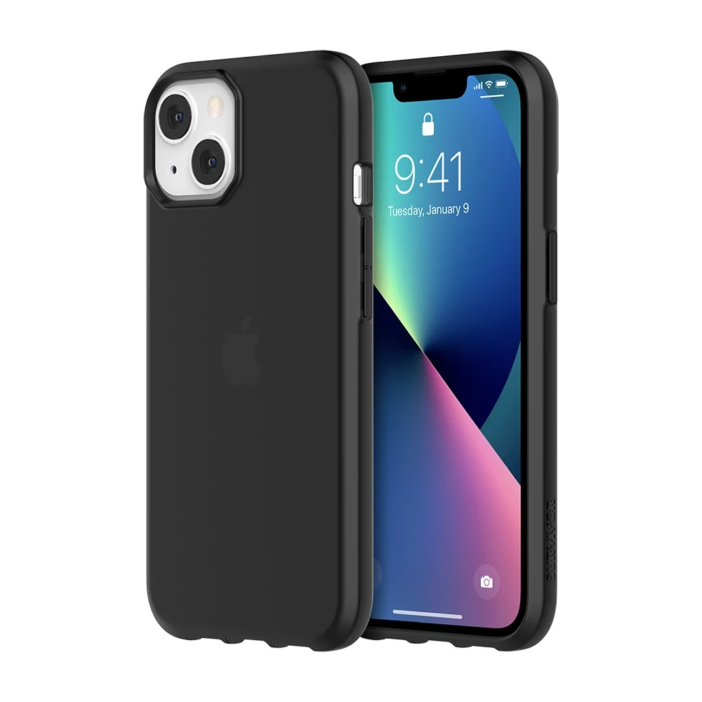 Hurtownia GSM - Etui Survivor Clear Apple iPhone 13 (černá) - SUR003BLK - {ean13} - Hurt