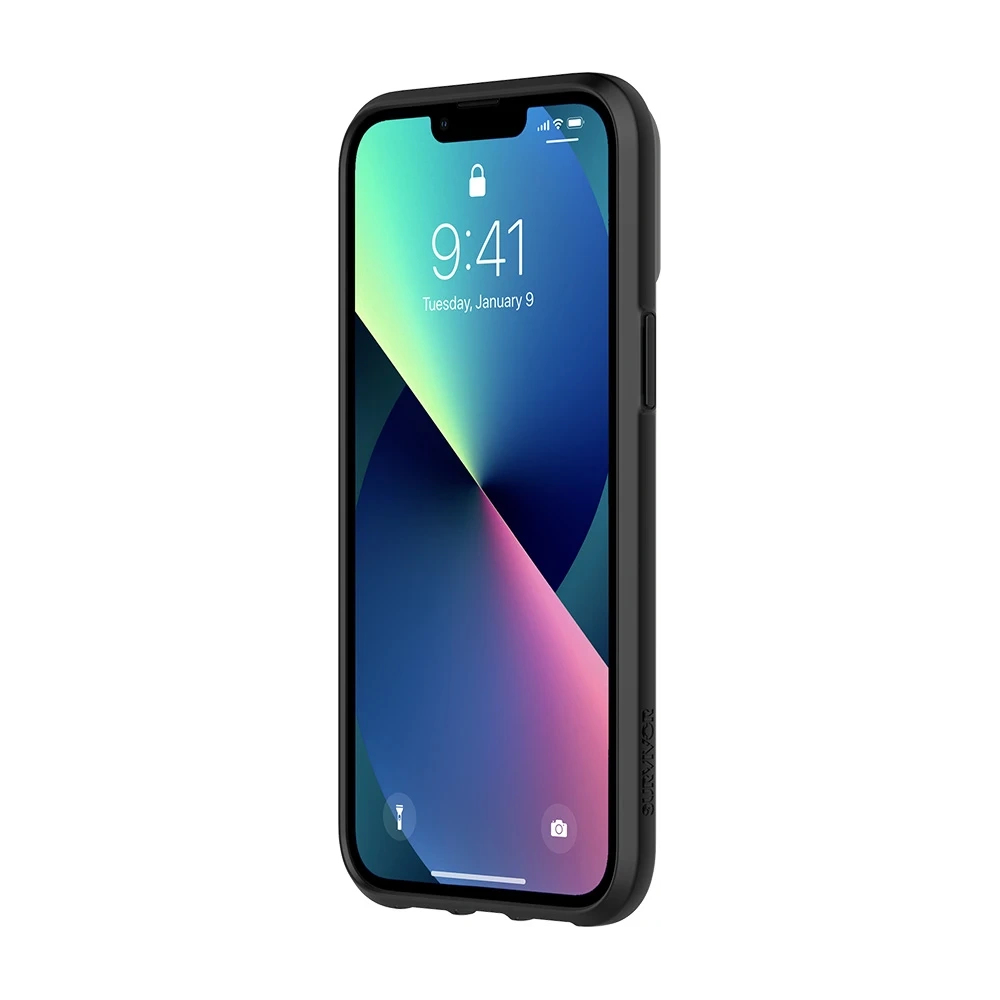 Hurtownia GSM - Etui Survivor Clear Apple iPhone 13 Pro Max (černá) - SUR005BLK - {ean13} - Hurt
