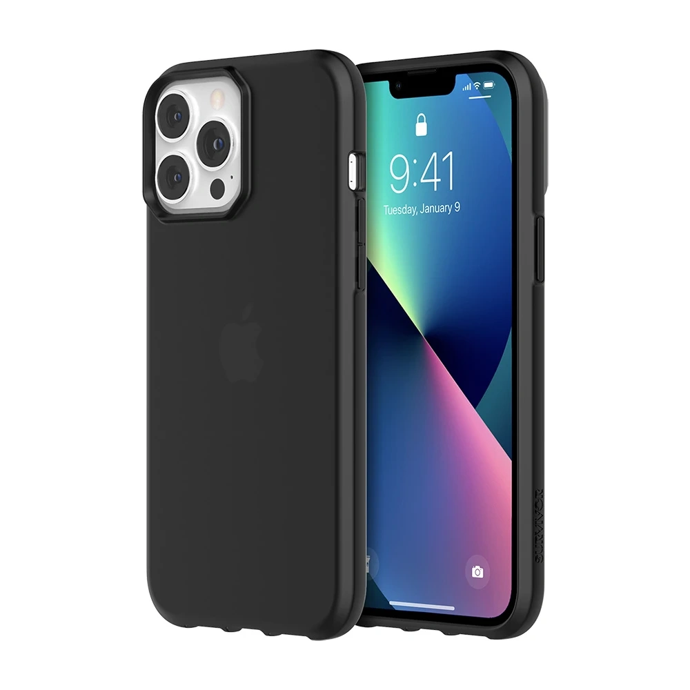 Hurtownia GSM - Etui Survivor Clear Apple iPhone 13 Pro Max (černá) - SUR005BLK - {ean13} - Hurt