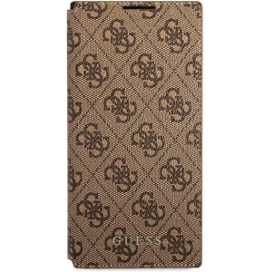 Hurtownia GSM - Etui Guess GUBKS22LG4GFBR Samsung Galaxy S22 Ultra hnědý/brown book 4G Metal Gold Logo - GUE1616BR - {ean13} - Hurt