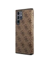 Hurtownia GSM - Etui Guess GUBKS22LG4GFBR Samsung Galaxy S22 Ultra brązowy/brown book 4G Metal Gold Logo - GUE1616BR - {ean13} - Hurt