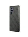 Hurtownia GSM - Case Guess GUBKS22LG4GFGR Samsung Galaxy S22 Ultra grau/grey Buch 4G Metall Gold Logo - GUE1617GRY - {ean13} - Hurt