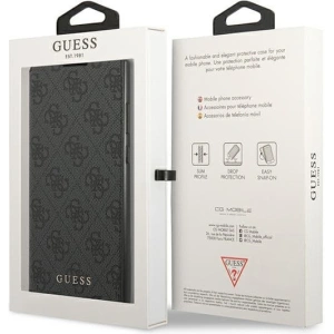 Hurtownia GSM - Etui Guess GUBKS22LG4GFGR Samsung Galaxy S22 Ultra šedý/grey book 4G Metal Gold Logo - GUE1617GRY - {ean13} - Hurt
