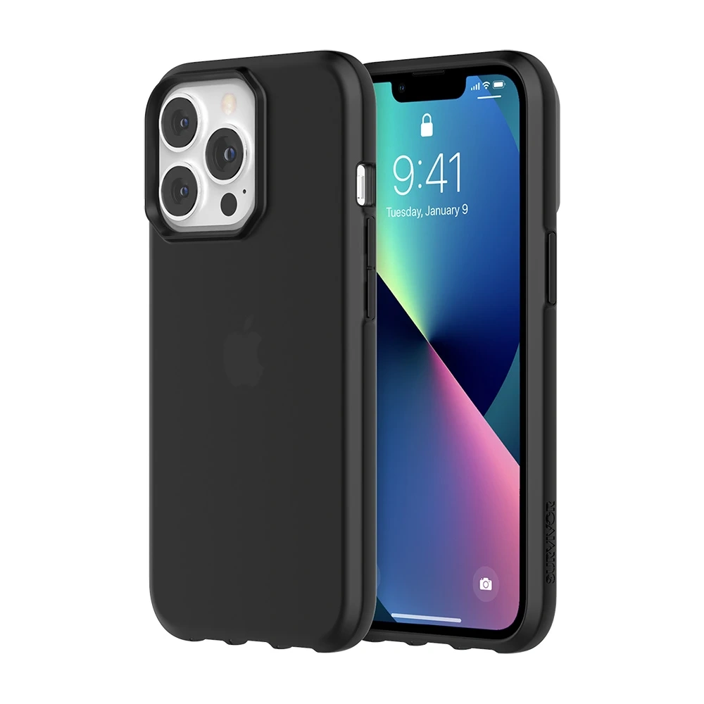 Etui Survivor Clear Apple iPhone 13 Pro (černá)