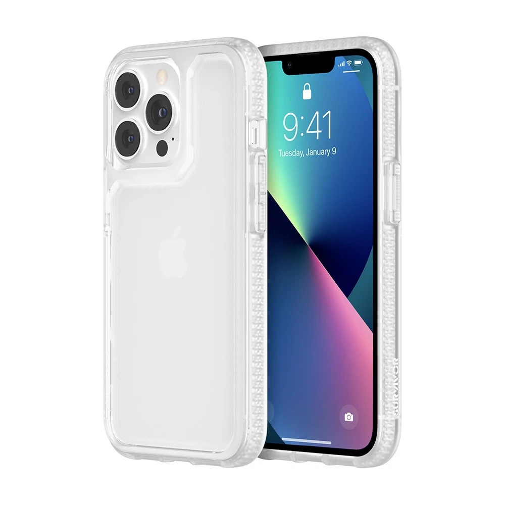 Hurtownia GSM - Etui Survivor Strong Apple iPhone 13 Pro (průhledné) - SUR024CL - {ean13} - Hurt