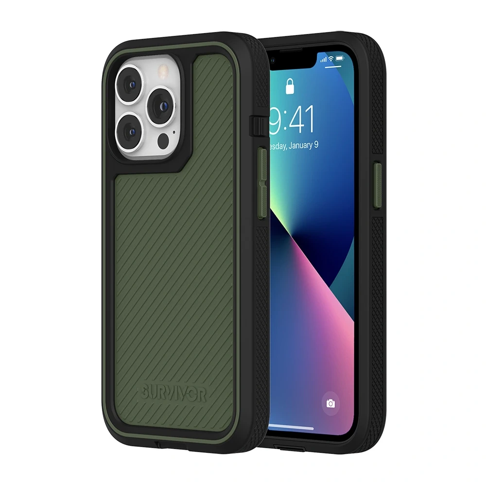 Hurtownia GSM - Etui Survivor Earth Apple iPhone 13 Pro (divoký kapradin) - SUR029WILFER - {ean13} - Hurt