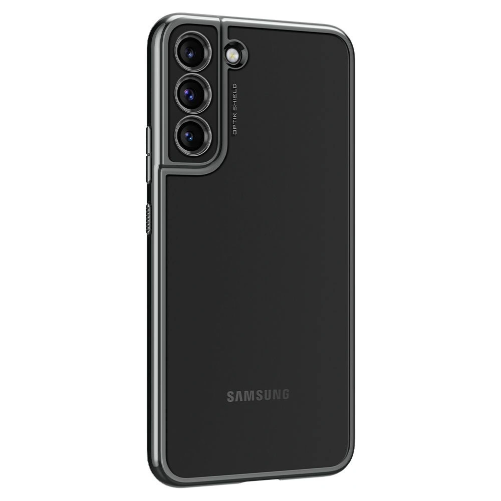 Hurtownia GSM - Etui Spigen Optik Crystal Samsung Galaxy S22 Chrome Grey - SPN2144CHRGRY - {ean13} - Hurt