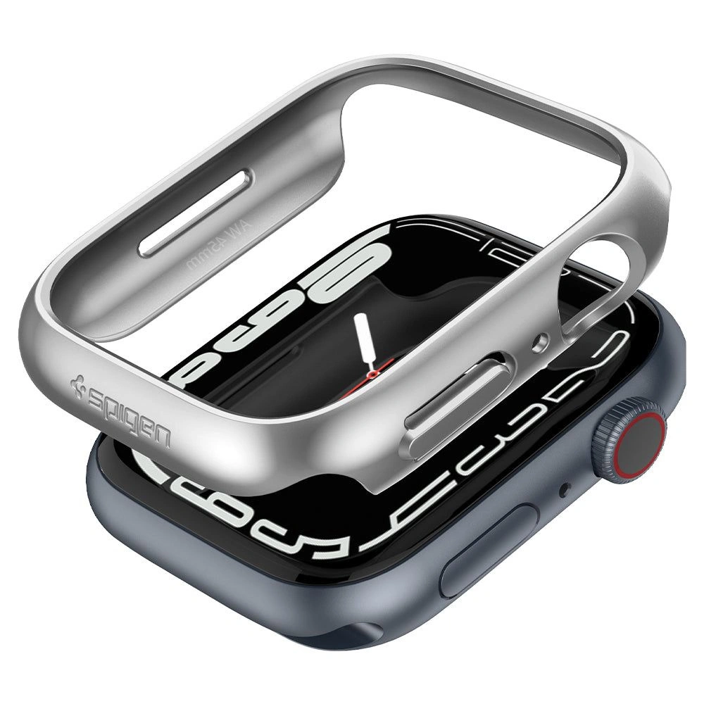 Wholesale Case Spigen Thin Fit Apple Watch 4/5/6/7/8/9/SE 44/45mm Graphite - SPN2145GRA - {ean13} - Hurt