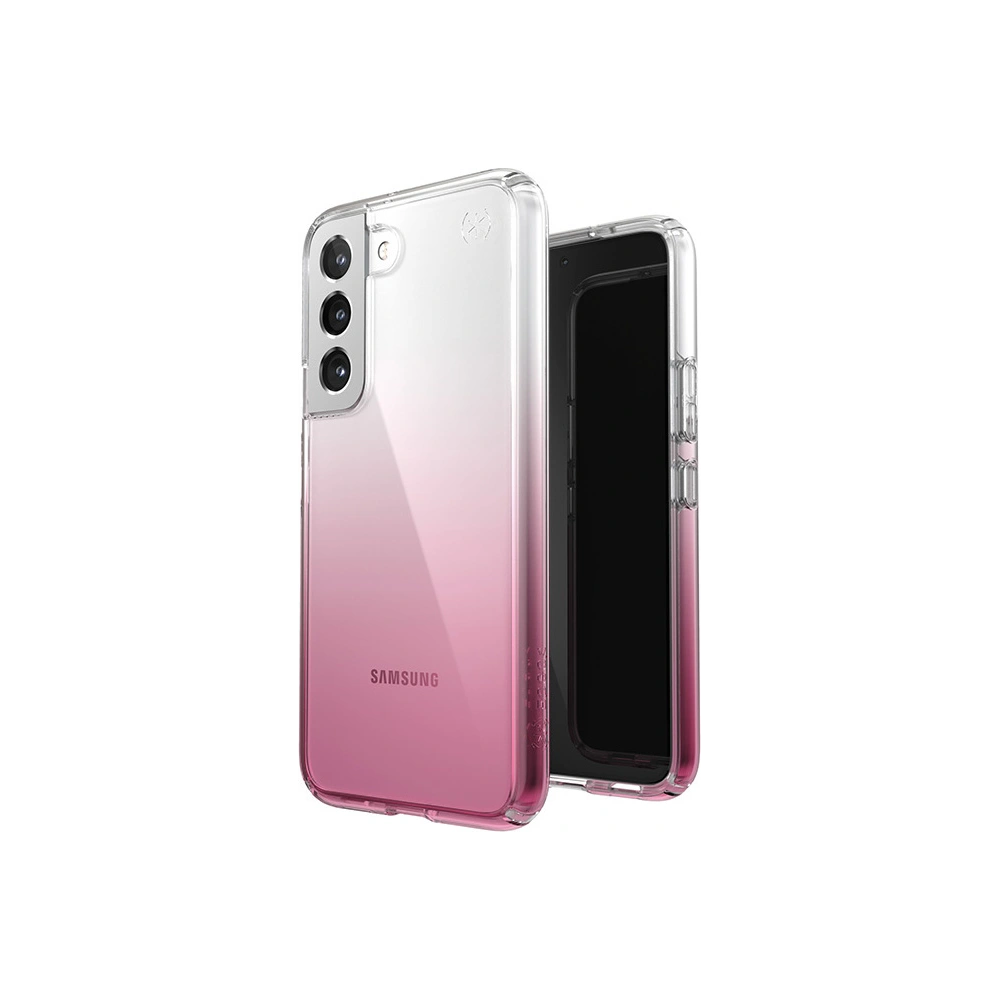 Hurtownia GSM - Etui Speck Presidio Perfect-Clear Ombre MICROBAN Samsung Galaxy S22 (Průhledný/Vintage Růžový) - SPK309CLVINROS - {ean13} - Hurt