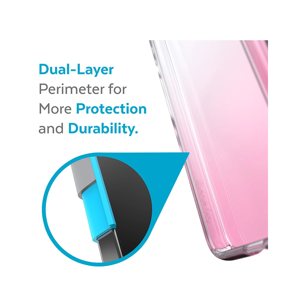 Hurtownia GSM - Etui Speck Presidio Perfect-Clear Ombre MICROBAN Samsung Galaxy S22+ Plus (Clear/Vintage Rose) - SPK310CLVINROS - {ean13} - Hurt