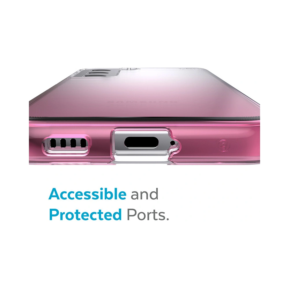 Hurtownia GSM - Etui Speck Presidio Perfect-Clear Ombre MICROBAN Samsung Galaxy S22+ Plus (Clear/Vintage Rose) - SPK310CLVINROS - {ean13} - Hurt