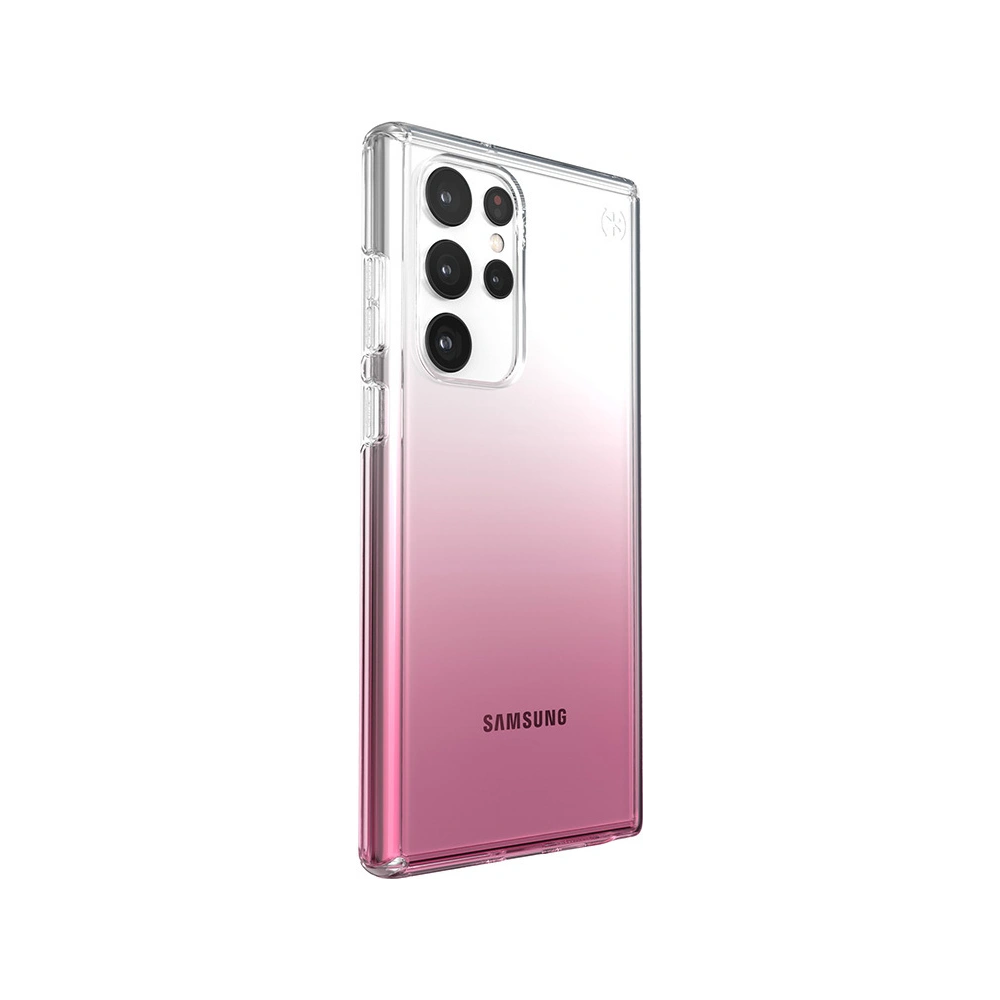 Hurtownia GSM - Etui Speck Presidio Perfect-Clear Ombre MICROBAN Samsung Galaxy S22 Ultra (Čirý/Vintage Růžový) - SPK311CLVINROS - {ean13} - Hurt
