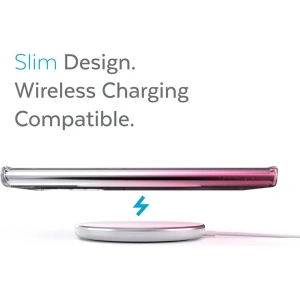 Hurtownia GSM - Etui Speck Presidio Perfect-Clear Ombre MICROBAN Samsung Galaxy S22 Ultra (Čirý/Vintage Růžový) - SPK311CLVINROS - {ean13} - Hurt
