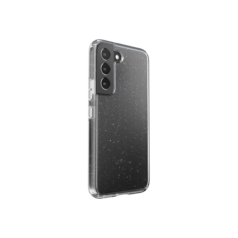 Hurtownia GSM - Etui Speck Presidio Perfect-Clear s třpytkami MICROBANi Samsung Galaxy S22 (Čiré/Platinové třpytky) - SPK312CLPLAGLT - {ean13} - Hurt