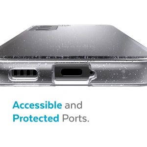 Hurtownia GSM - Etui Speck Presidio Perfect-Clear with Glitter MICROBANi Samsung Galaxy S22 (Clear/Platinum Glitter) - SPK312CLPLAGLT - {ean13} - Hurt