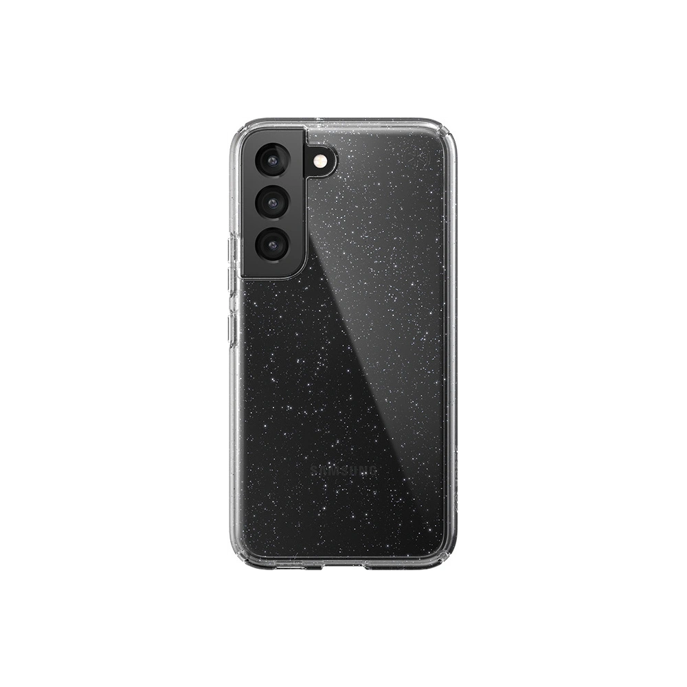 Hurtownia GSM - Etui Speck Presidio Perfect-Clear s třpytkami MICROBANi Samsung Galaxy S22 (Čiré/Platinové třpytky) - SPK312CLPLAGLT - {ean13} - Hurt