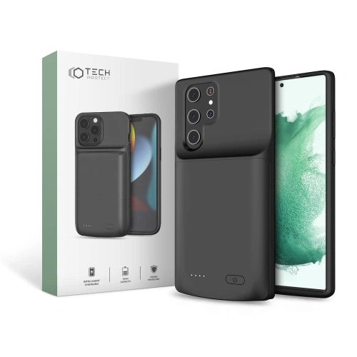 Etui Tech-Protect Powercase 4800mah Samsung Galaxy S22 Ultra Black