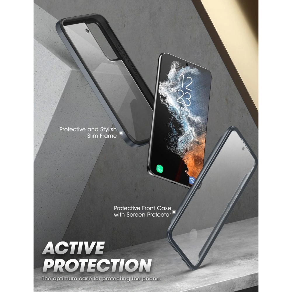 Hurtownia GSM - Case Supcase UB Edge Pro Samsung Galaxy S22 Schwarz - SPC240BLK - {ean13} - Hurt