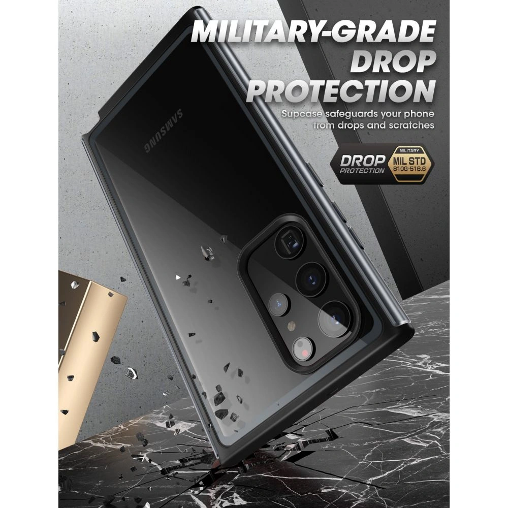 Hurtownia GSM - Etui Supcase UB Edge Pro Samsung Galaxy S22 Ultra Black - SPC241BLK - {ean13} - Hurt