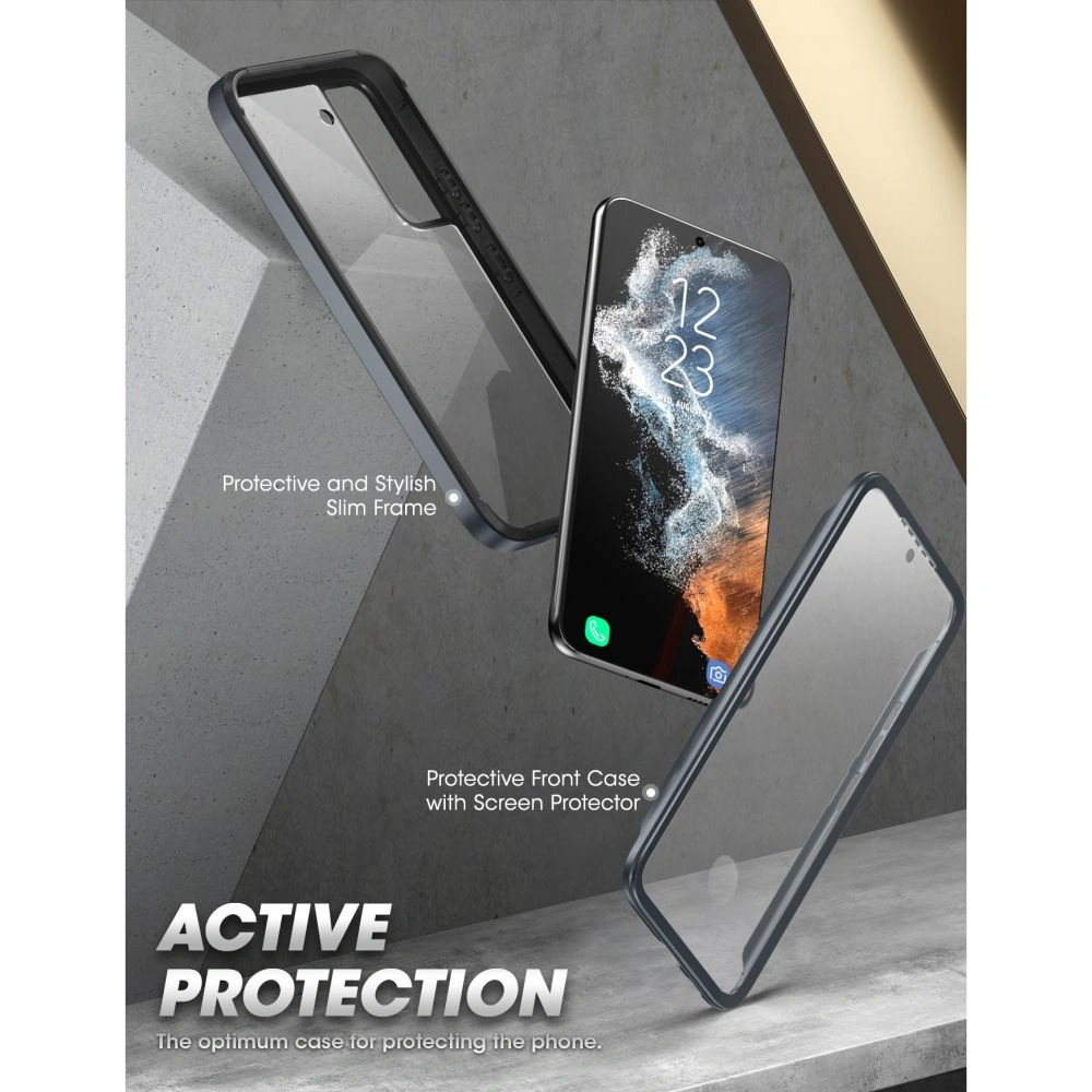 Hurtownia GSM - Etui Supcase UB Edge Pro Samsung Galaxy S22+ Plus černé - SPC242BLK - {ean13} - Hurt