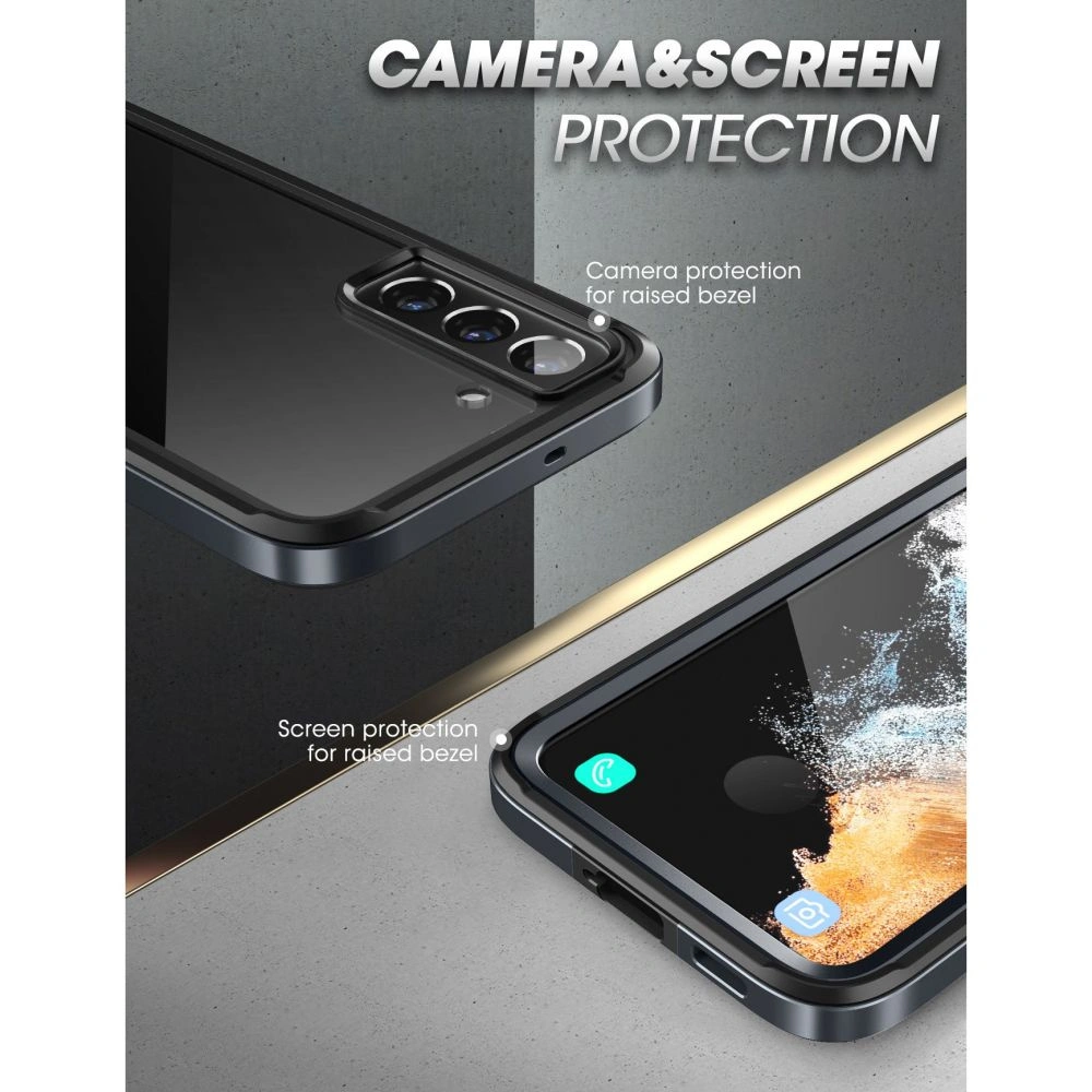 Hurtownia GSM - Etui Supcase UB Edge Pro Samsung Galaxy S22+ Plus černé - SPC242BLK - {ean13} - Hurt
