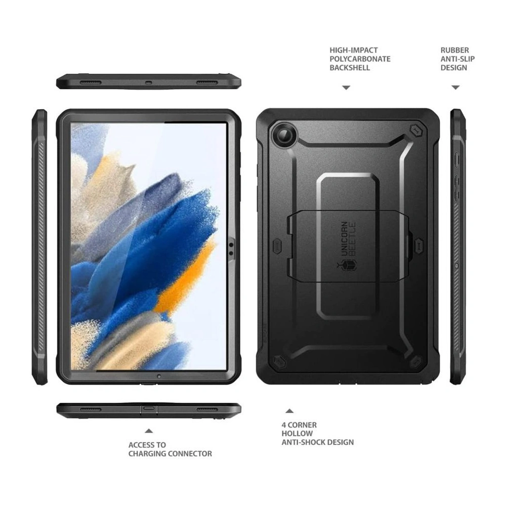 Hurtownia GSM - Etui Supcase Unicorn Beetle Pro Samsung Galaxy Tab A8 10.5 Černé - SPC243BLK - {ean13} - Hurt