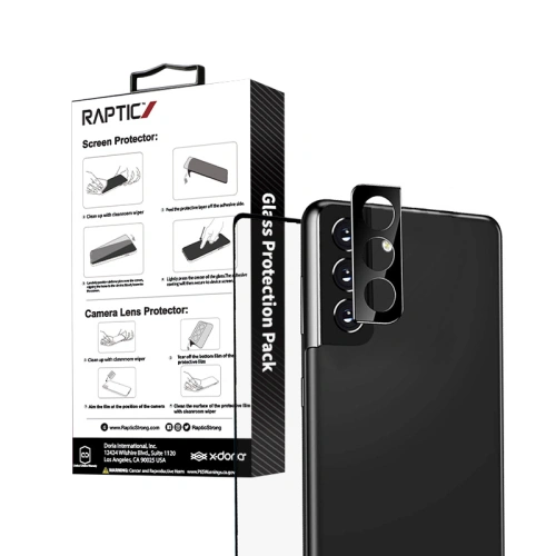 Szkło hartowane + nakładka na aparat X-Doria Raptic Glass Protection Pack Samsung Galaxy S22