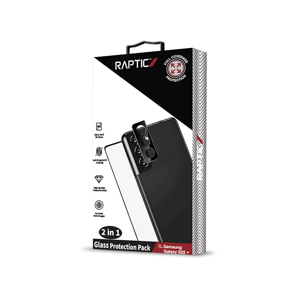 Hurtownia GSM - Tvrzené sklo + kryt na fotoaparát X-Doria Raptic Glass Protection Pack Samsung Galaxy S22+ Plus - XDR169 - {ean13} - Hurt