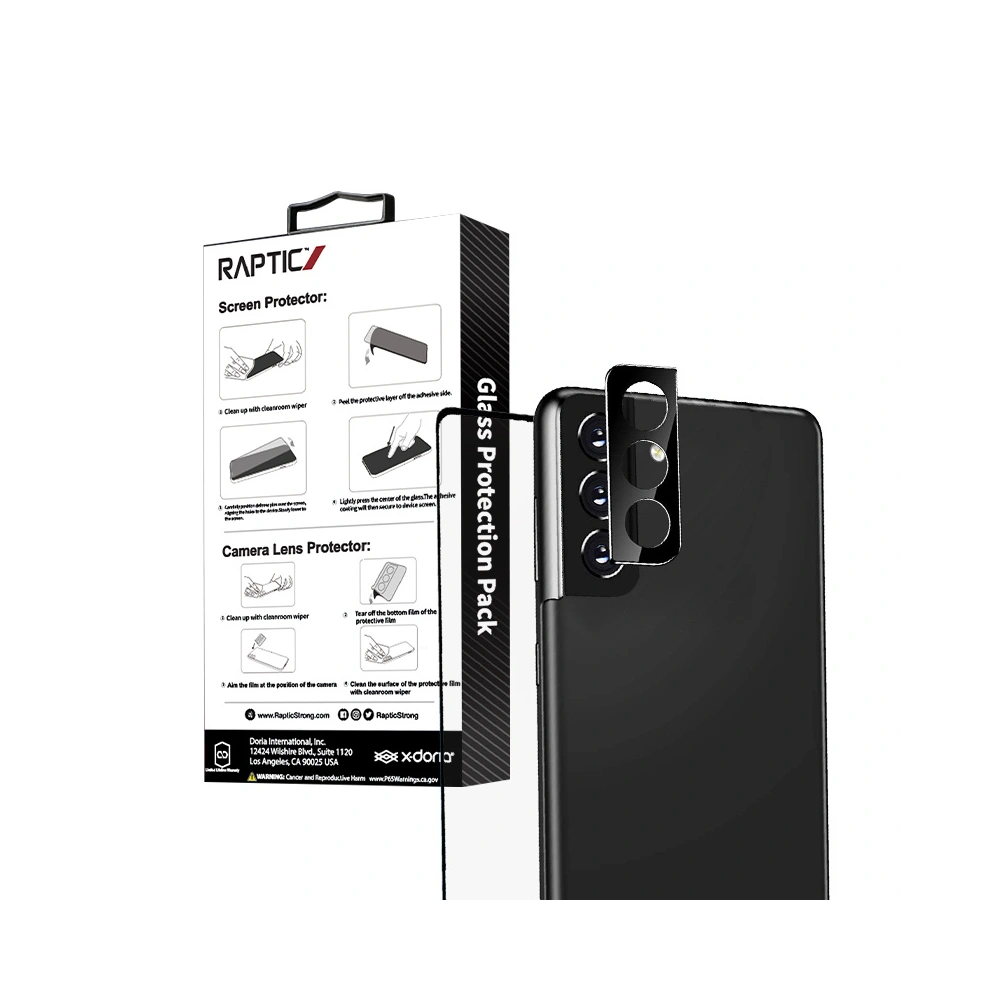 Hurtownia GSM - Tvrzené sklo + kryt na fotoaparát X-Doria Raptic Glass Protection Pack Samsung Galaxy S22+ Plus - XDR169 - {ean13} - Hurt