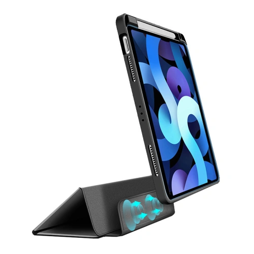 Etui PURO Zeta Smart Apple iPad 10.2 2019/2020/2021 (7., 8. i 9 generacji) Pencil holder (czarny)