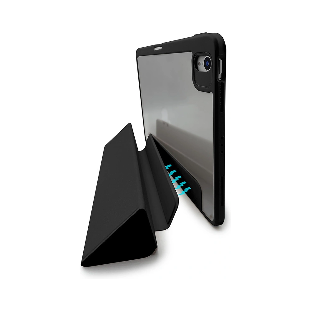 Hurtownia GSM - Etui PURO Zeta Smart Apple iPad Air 10.9 2020/2022 (4. i 5. gen) / iPad Pro 11 2018/2020 (1. i 2. gen) / iPad Air 11 2024 (6. generacji) Pencil holder Black - PUR544BLK - {ean13} - Hurt