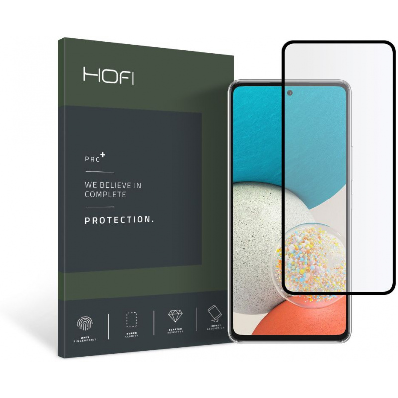 Hofi Distributor - 9589046920257 - HOFI192BLK - Hofi Glass Pro+ Samsung Galaxy A53 5G Black - B2B homescreen