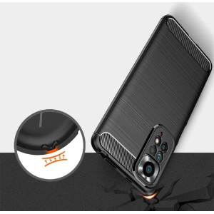 Hurtownia GSM - Etui Tech-Protect TPUCarbon Redmi Note 11/11S Černé - THP867BLK - {ean13} - Hurt