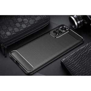 Hurtownia GSM - Etui Tech-Protect TPUCarbon Redmi Note 11/11S Černé - THP867BLK - {ean13} - Hurt
