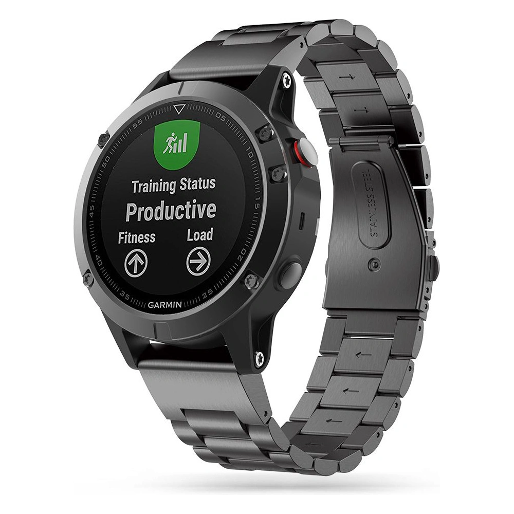Hurtownia GSM - Bransoleta Tech-Protect Stainless Garmin Fenix 5/6/6 Pro/7 Černá - THP868BLK - {ean13} - Hurt