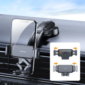 Wholesale Joyroom JR-ZS283 Dash & Windshield Car Mount Black - JYR081BLK - {ean13} - Hurt