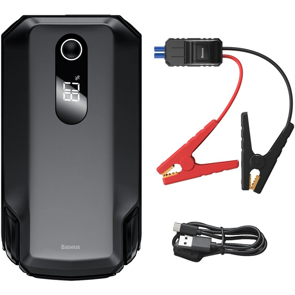 Hurtownia GSM - Powerbank / Rozběhovač Baseus Super Energy Max Auto Startér, 20000mAh, 2000A, USB (černý) - BSU3113BLK - {ean13} - Hurt
