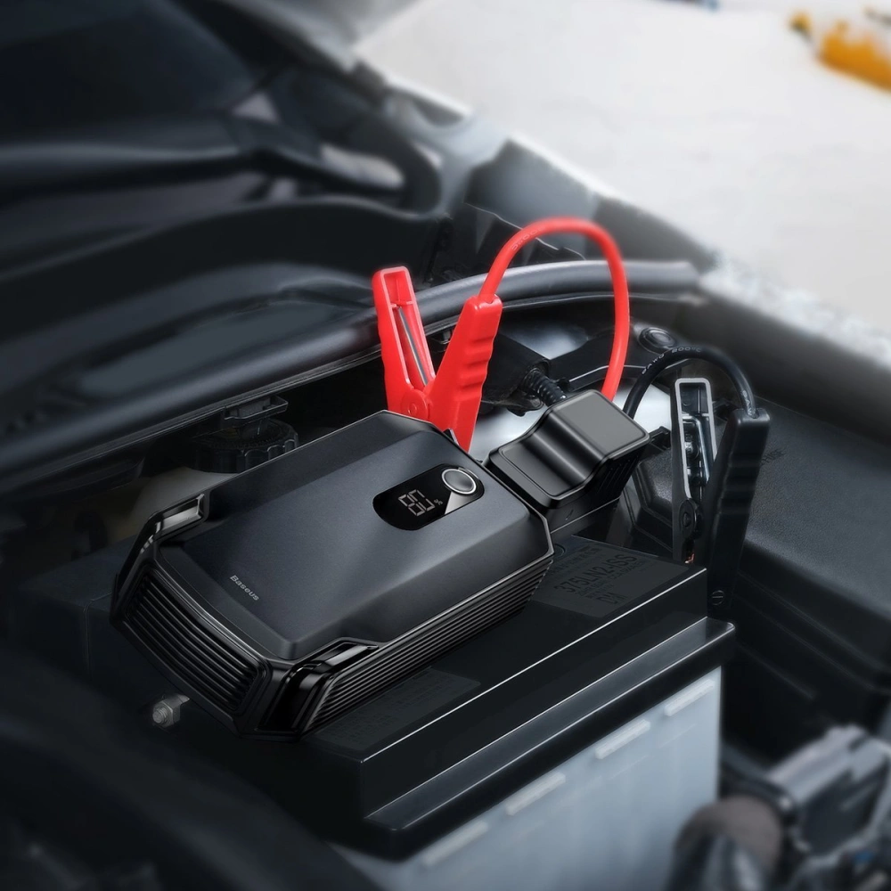 Hurtownia GSM - Powerbank / Rozběhovač Baseus Super Energy Max Auto Startér, 20000mAh, 2000A, USB (černý) - BSU3113BLK - {ean13} - Hurt